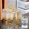 Mug Organizer Iron Cup Drying Rack For Countertop Drainer Stand Glass Bottle Holder Coffee Mug Holder Kitchen Organizer