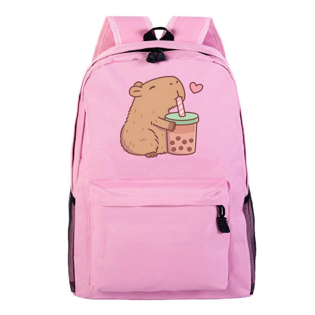 Süßer Rucksack mit Aufdruck von Peripheriegeräten Studentenschulranzen Freizeit-Reise-Rucksack mit großem Fassungsvermögen