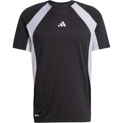 SS25 Apparel Comfortable Short Sleeve T-Shirt Men Tops Black Light-Silver KB9739