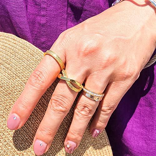 July Hawaiian Jewelry Ring, Thin, Plumeria Scroll Design, Curved Edge, Hypoallergenic, Surgical Stainless Steel, Insta Silver, Size 13