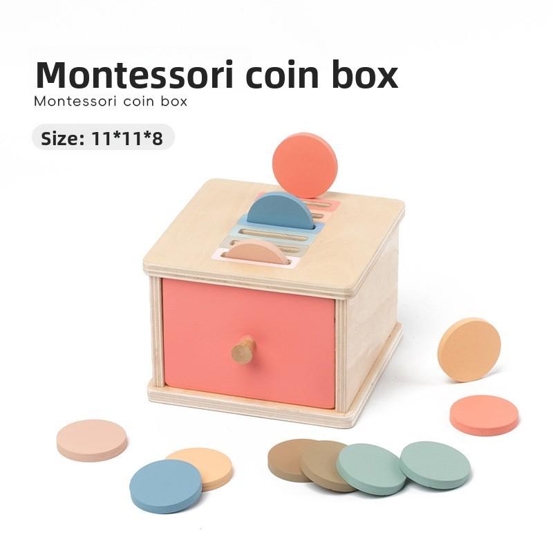 Sorting Box Wooden Educational Toy For Baby Color Shape Recognition