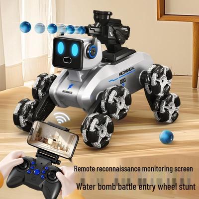 Smart Gesture-Controlled Robot Dog & Cat Toy for Kids - 8-Wheel Electric Stunt Performer
