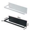 Punching Roll Paper Holder Kitchen Tissue Holder Cling Film Storage Holder self-adhesive Seamless Wall Mounted Storage Rack