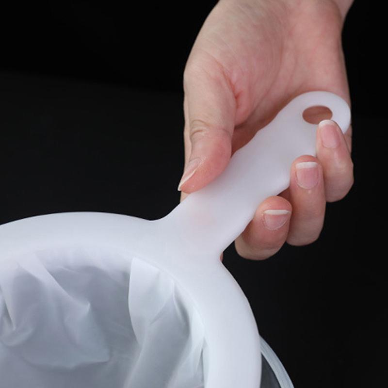 80/100/120/200/400 Mesh Kitchen Ultra-Fine Mesh Strainer Kitchen Nylon Mesh Filter Spoon For Suitable For Soy Milk Coffee Milk Yogurt