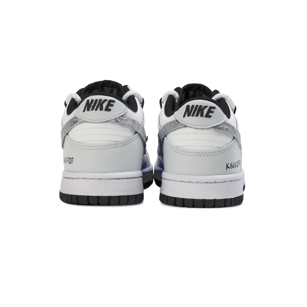 Nike Dunk Low top Skateboard Shoes Unisex Silver Gray HF5441-100(Team44-)