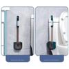 Soap Dispensing Toilet Brush with Holder TPR Silicone Long Handled Cleaning Brush Wc Toilet Brushes Bathroom Accessories