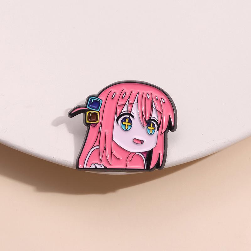 Anime Cartoon Characters Enamel Pin Comic Manga Girl Horror Movie Vampire Brooches Lapel Backpack Badge Jewelry Gift For Friends