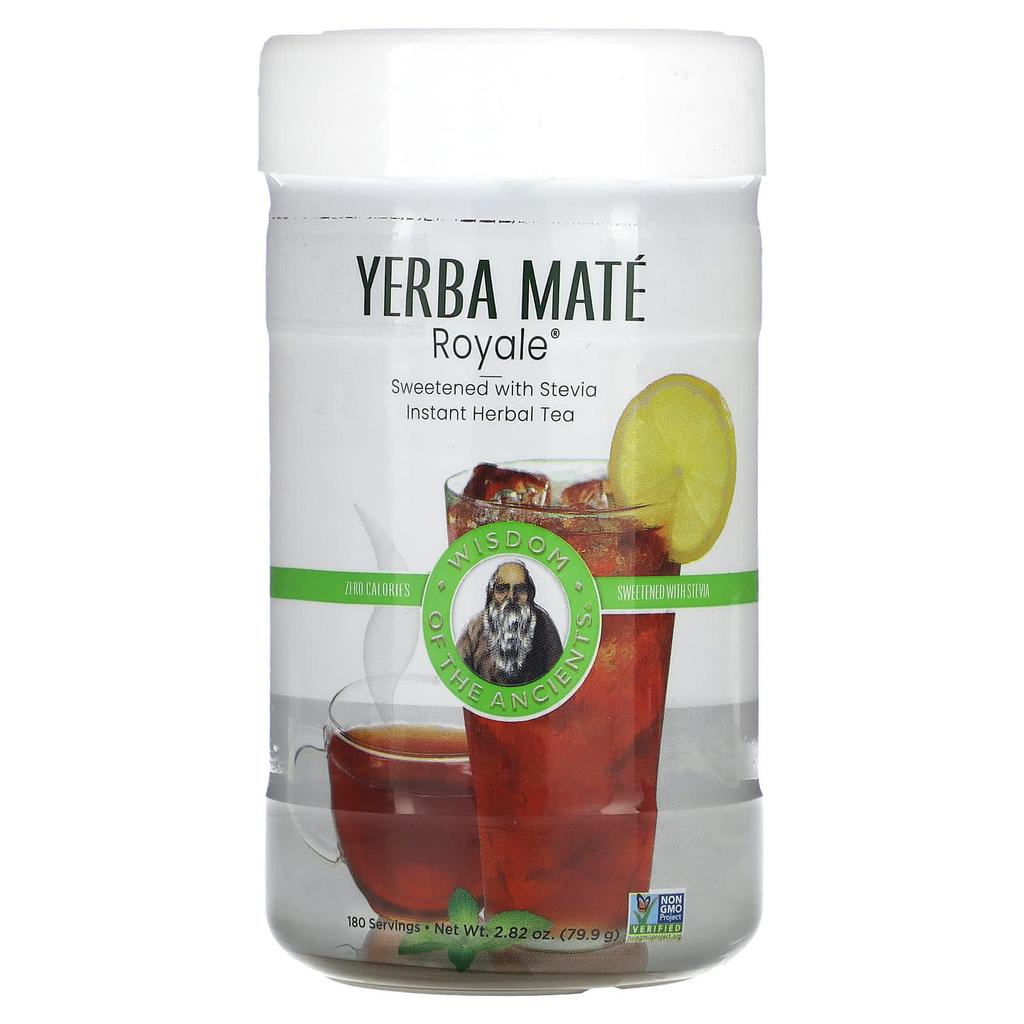 Yerba Mate Royale, Instant Herbal Tea with Stevia, 79.9G(2.82Oz)
