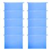 Lot de 10 dossiers suspendus au format lettre avec onglets, classeur de classement, classeur, classeur, sac de classement pour bureau
