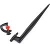 Drip Irrigation Emitters 10/20X Irrigation Drippers With Stake 360 Degree Rotating Watering System For Plant Courtyards Lawn