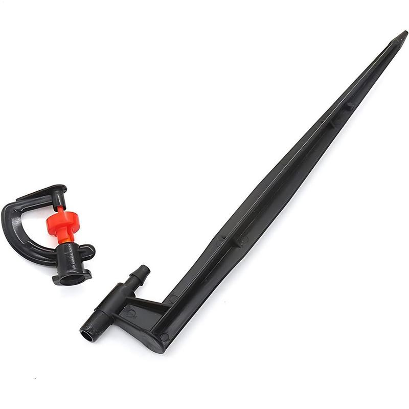 Drip Irrigation Emitters 10/20X Irrigation Drippers With Stake 360 Degree Rotating Watering System For Plant Courtyards Lawn