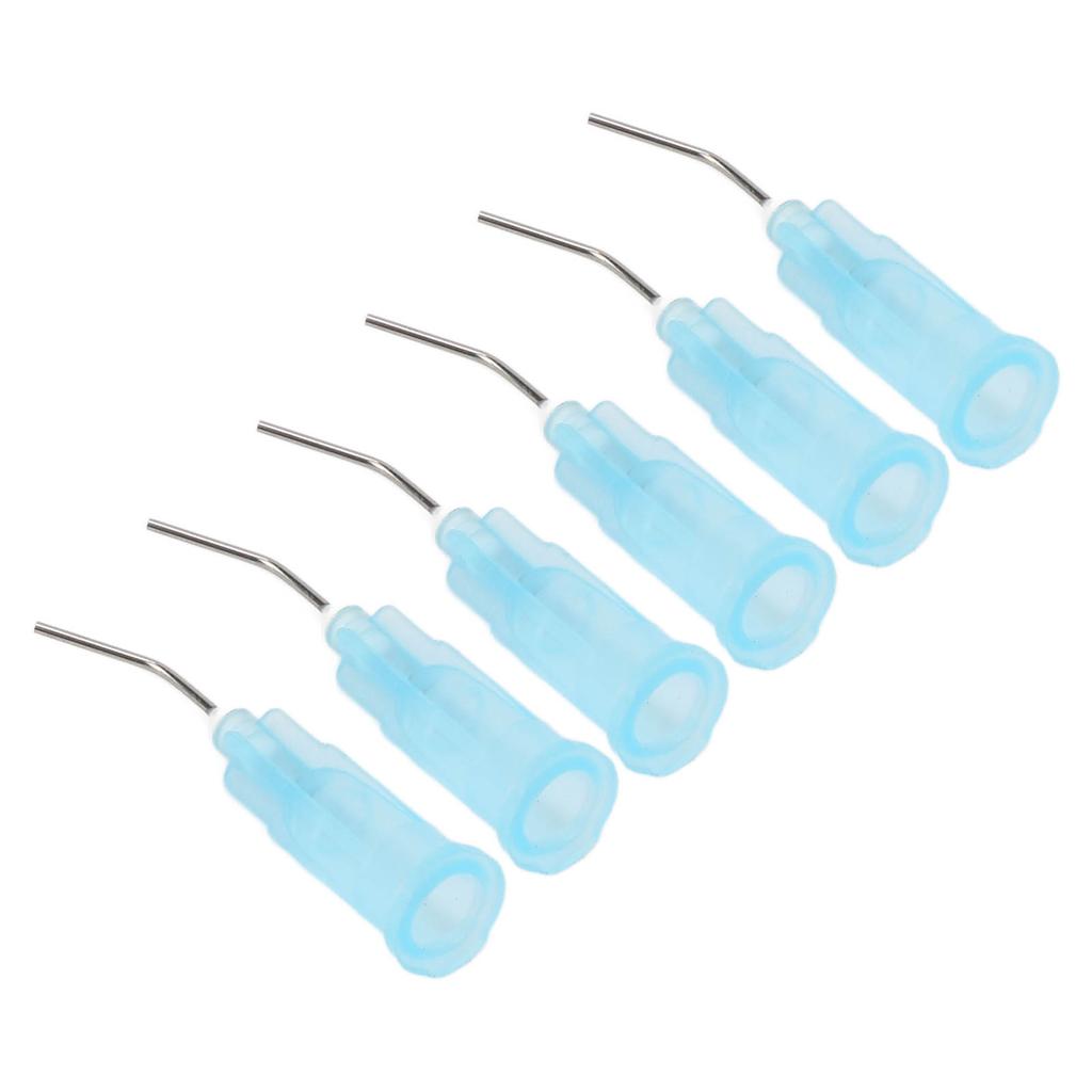 100 szt. Jednorazowe Stomatologiczne Wstępnie Wygięte Końcówki Irygacyjne Końcówka Dozująca Wymiana