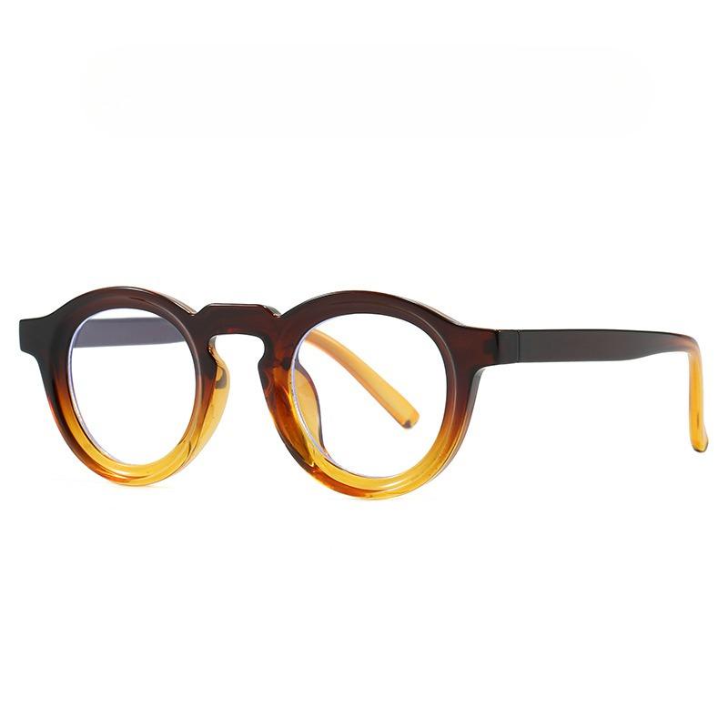 

New Unisex Round Frame Sunglasses Trendy Style Sun Glasses with Multiple Colors Available Vintage UV400 Protection for Outdoor as pictures