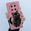 For Honor Magic 7 Lite Case Cute Cartoon Liquid Silicone Camera Lens Protector Phone Cases For Honor Magic7 Lite 5G Back Cover
