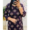 Indian Women Party Wear Kurta Pant Dupatta Set Bollywood Top Tunic Kurti Dress VF-20190