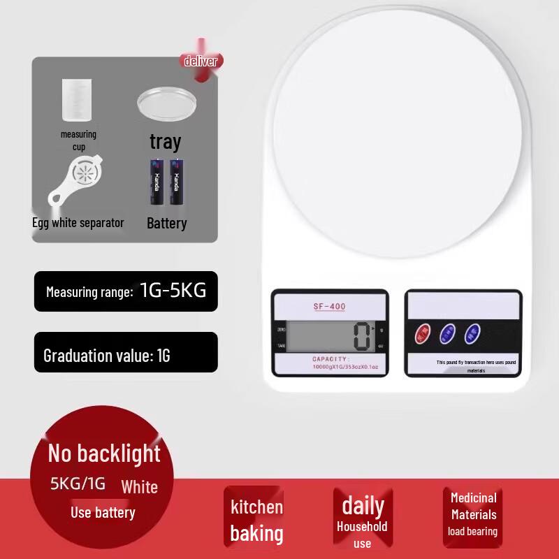 Zhaoran High-Precision Digital Kitchen Scale