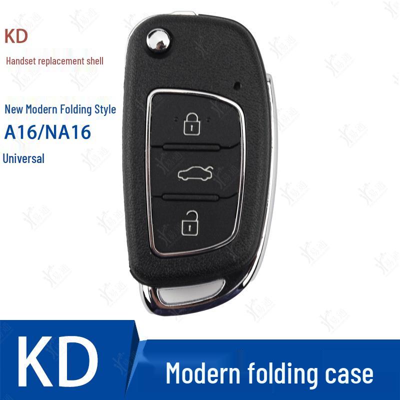 KD VVDI TY Sub-Key Replacement Shell for B5 A6 DS Hyundai Folding Blade