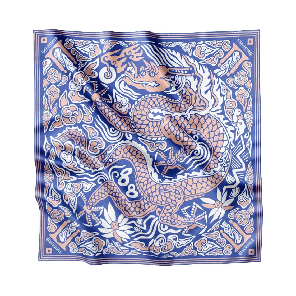 G-DRAGON Ubermensch Scarf Blue ONE SIZE