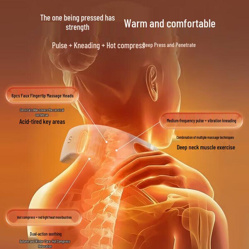 SKG G5 Cervical Neck Massager CN Plug (adapter Included)