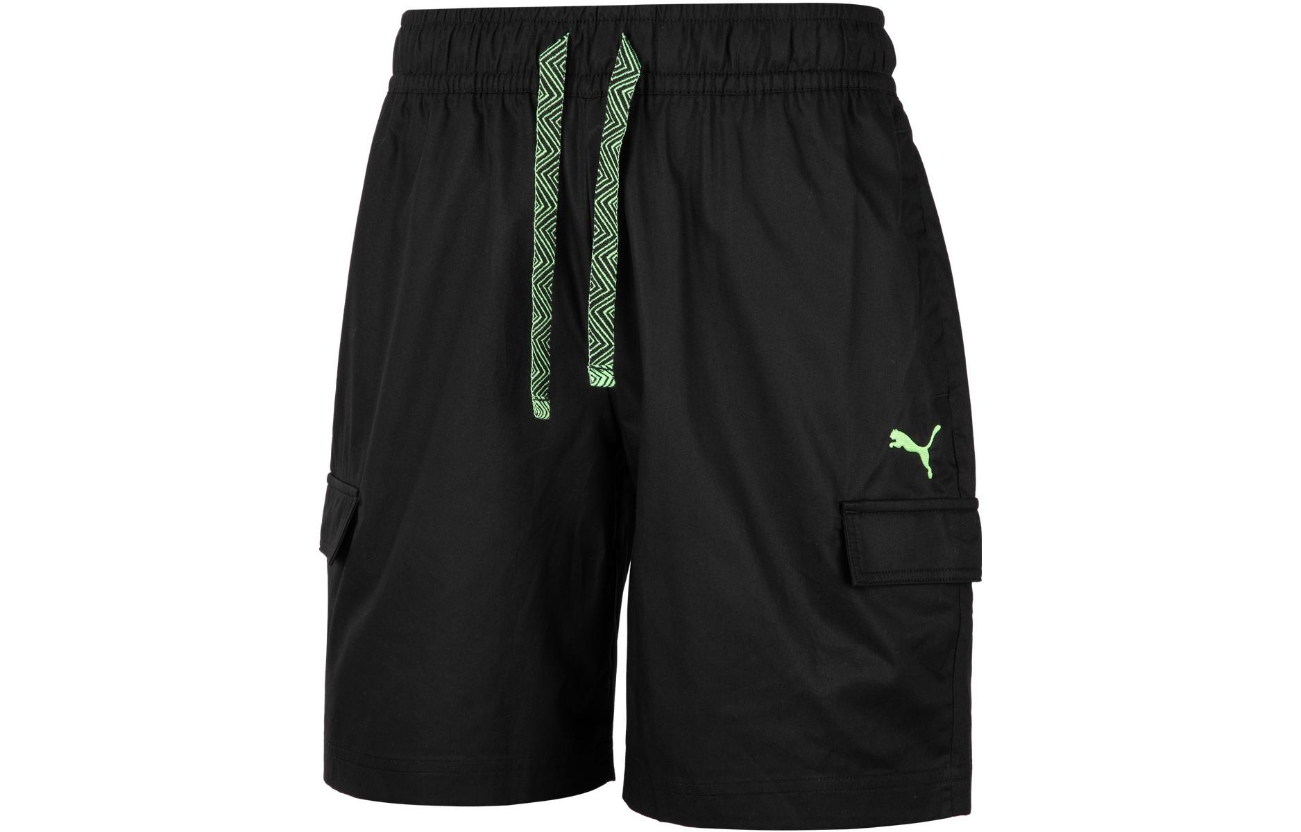 PUMA SS23 Sports Shorts Unisex Black 539986-01 S