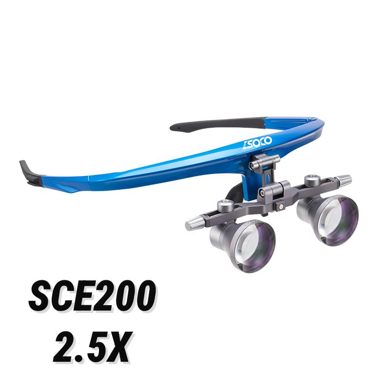 SOCO Dental Professional Medical Loupes & Headlight System SCE200/SCE300