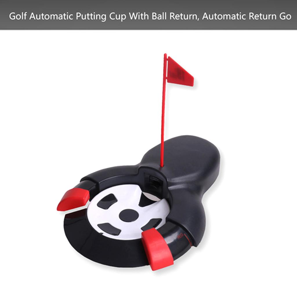 Golf-Rückläufer Automatisches Trainingsgerät Golf-Putting-Rückwurfmaschine Automatisches Rückwurf-Übungswerkzeug zum Üben des Rückwurfs
