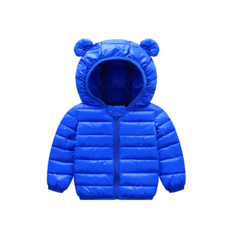 Infant Warm Cotton Jacket - Lightweight Down Coat for Boys and Girls (Autumn/Winter)