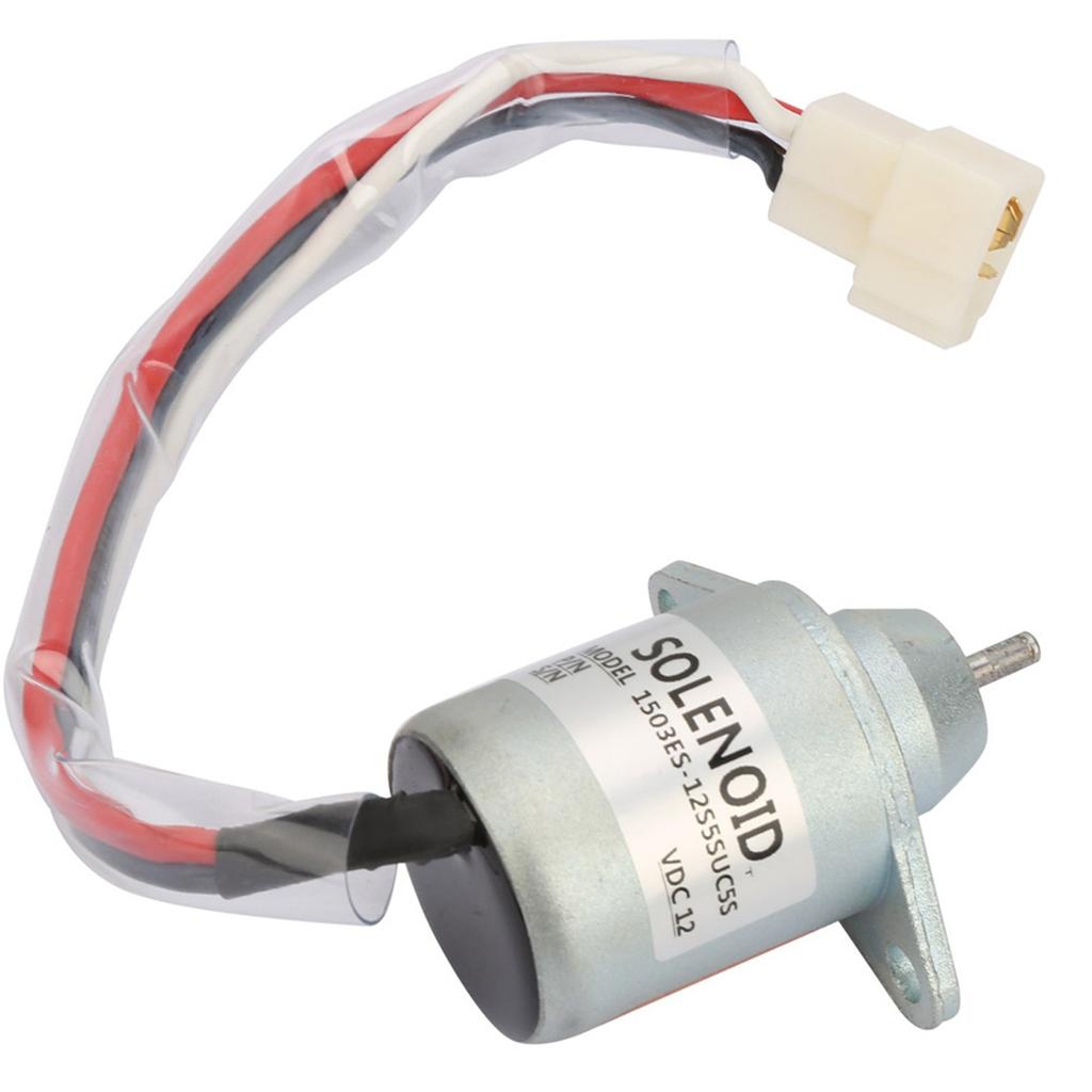 12V Diesel Fuel Engine Shut Off Stop Solenoid Valve Replacement Kit 1503ES 12S5SUC5S