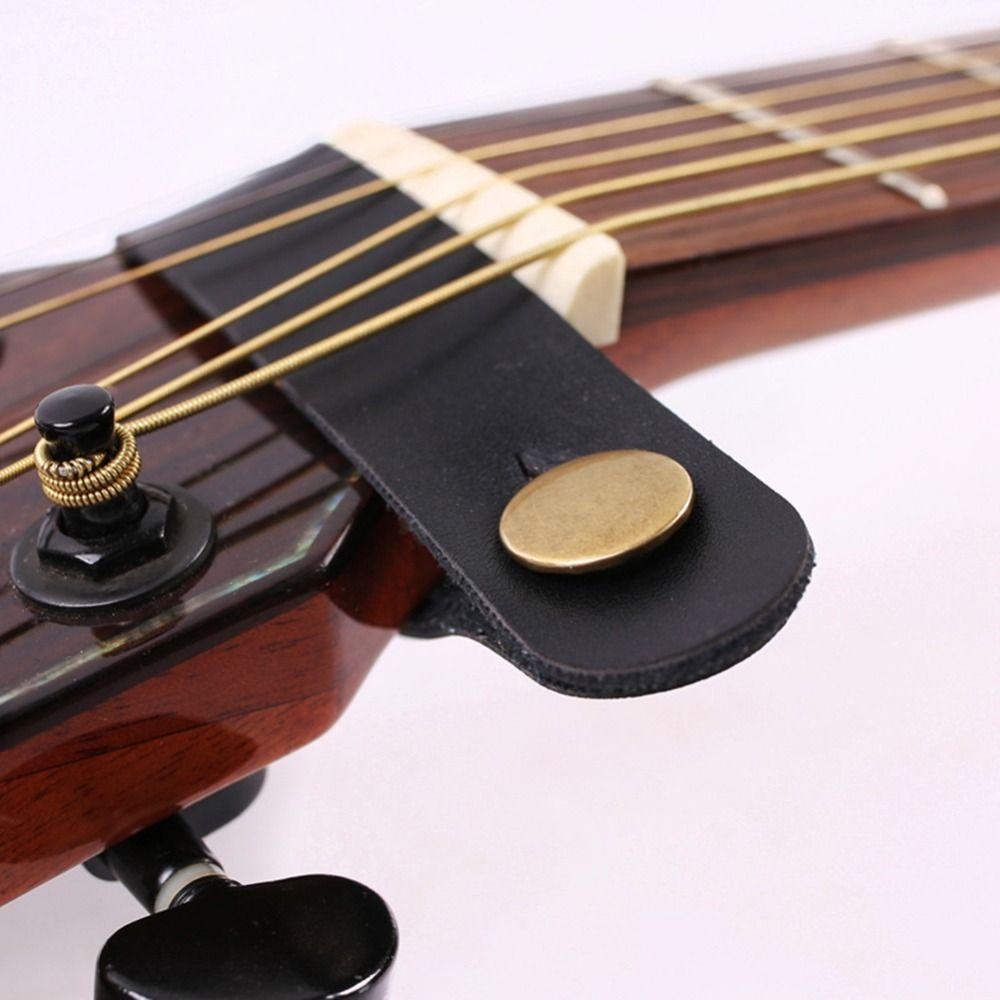 Retro Guitar Strap Lock Vintage Holding Button Safety Lock Strap Retro Guitar Neck Strap  Bass