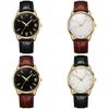 Classic Business Mens Quartz Watch With Sapphire Glass For Formal Office Wear