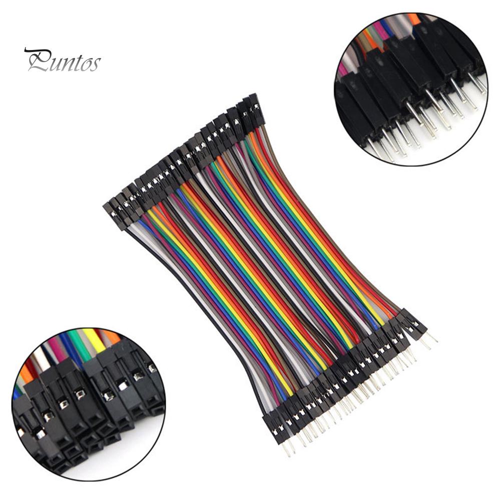 

Для Arduino 120шт/комплект чоловічий жіночий 10-сантиметровий перемичка 2,54 мм штифтовий кабель Dupont one size