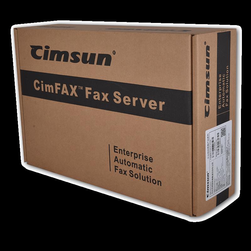 CimFAX Enterprise Network Fax Server CN plug (adapter included)
