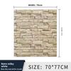 3D Tile Brick Wall Sticker Self-adhesive Waterproof Foam Wallpaper 10 Pcs 35x30cm