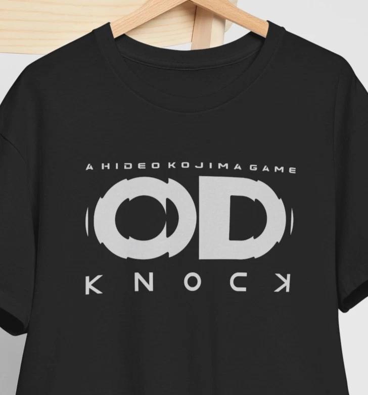 Хидео Кодзима OD KNOCK Рубашка Game Productions Unreal Engine Геймплей A24 Футболка для фанатов L