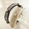 J Lauren Tweed Pearl Cubic Big Hairband H0841