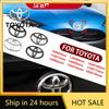 Do Toyoty 2026 Nowe Kołpaki 3D Seria z Logo Samochodu Przednia Grill Osłona Silnika Emblemat Maski Tylny Bumper Bagażnika Odznaka Do Toyota Cor