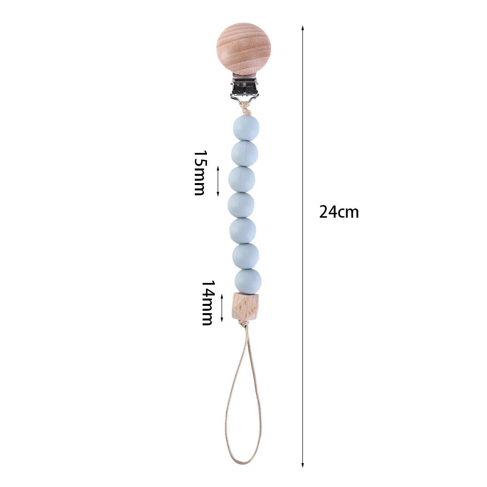 Holder Toddler Baby Teether Toys Straps Baby Pacifier Chain Pacifier Holder Clips Dummy Clips