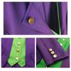 Movie Super Villain Costume Disguise Joker Cosplay Steampunk Gothic Medieval Tailcoat Jacket Vest Suit Adult Children Men Hallow
