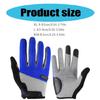 Outdoor Full Finger Touchscreens Gloves Road Bike Sports Cycling Gloves NonSlip Shock Absorbing Glove for Women and Man