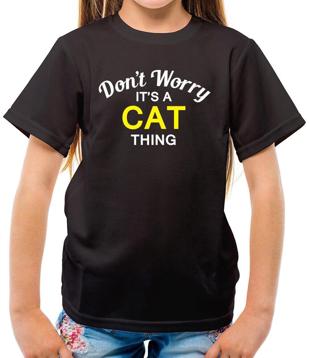 

Don t Worry It s A Cat Thing Kids - Custom Last Name Family Name 100