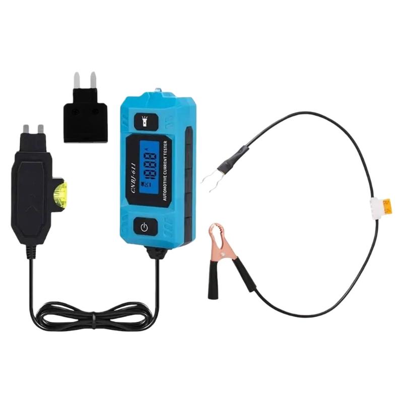 Electrical Circuit Diagnostic Tool Featuring High Precise and Blue Backlit Screen for Reliable Current Reading in Automotive Systems 1