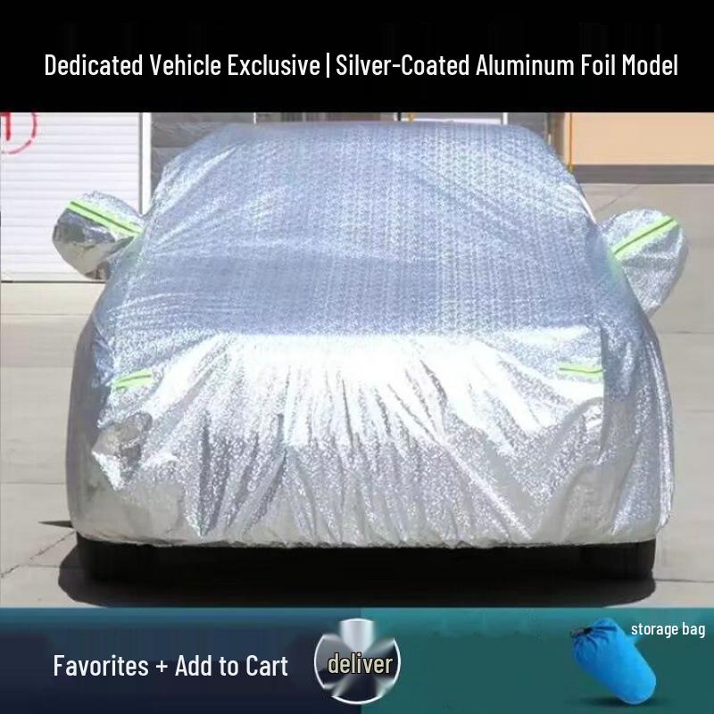 Universal Thickened Car Cover - Sun, Snow & Rain Protection