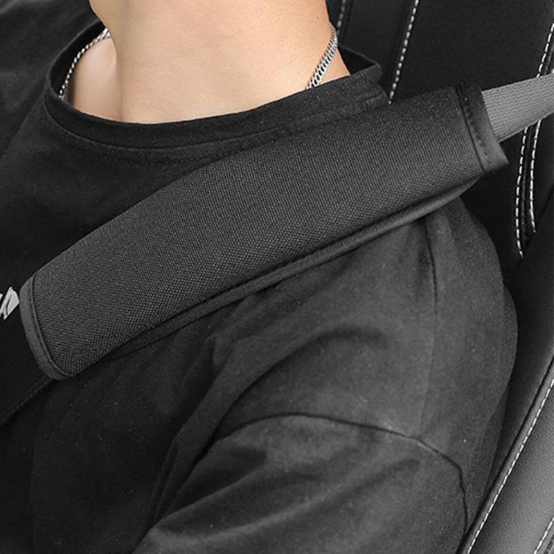 Soft Plush Car Seat Belt Cover Shoulder Pad Winter Comfortable Driving Universal Automobiles Seatbelt Shoulder Seat Cover