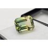 5-6 Ct Natural Tourmaline Bi-Color For Making Ring Emerald Cut Gemstone