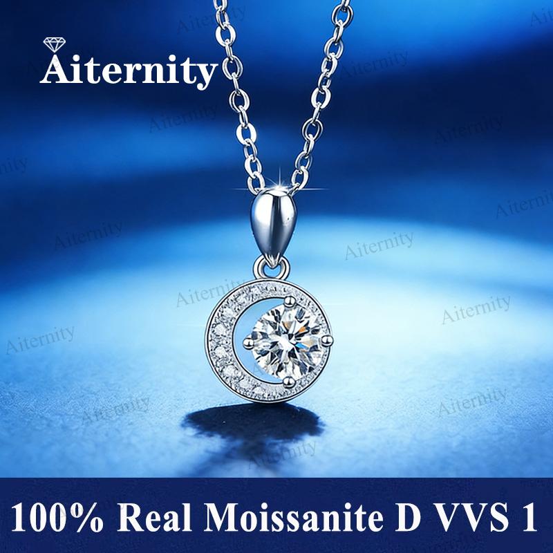 Promotion of Multiple 1.0 Carat Moissanite Windmill Pendants, Luxury Wedding 925 Silver Jewelry, Bride Diamond Necklace