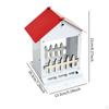 Hanging Bird Feeder Feeding Station House Shaped Wild Automatic Hummingbird