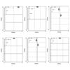 Pagine interne Raccoglitore per carte B5 Raccoglitore per fotocard Fogli PP Trasparente Senza Acidi Tasche Multiple Custodie Custodie per Album Fotografico