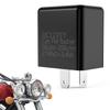 Turn Signal Flasher Relay, Electronic LED Flasher Relay, 2 Pin Universal Motorcycle LED