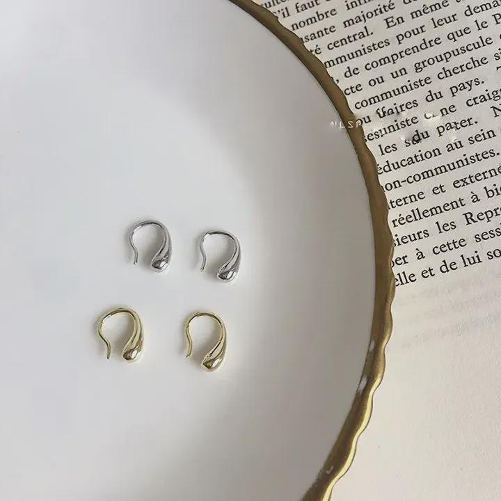 Earrings 2025: Trendy Versatile Silver Needle - Niche, Exquisite, Hypoallergenic Pure Silver, Simple Summer Style