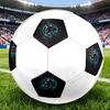 1PC Cyber Wolf Emblem Soccer Ball Size 5 Football Machine Sewn Indoor/Outdoor Universal Football Gift W29